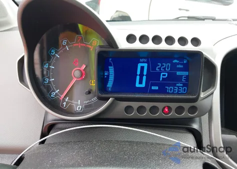 2016 Chevrolet Sonic Ltz Auto z USA, uszkodzony, nr VIN 1G1JE5SB5G4161618